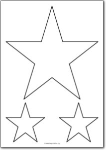 5 Pointed star shape